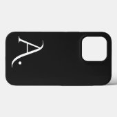 Custom with Initial Name Case-Mate iPhone Case (Achterkant (horizontaal))