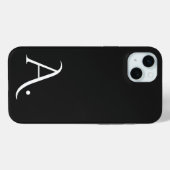 Custom with Initial Name Case-Mate iPhone Case (Achterkant (horizontaal))