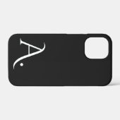 Custom with Initial Name Case-Mate iPhone Case (Achterkant (horizontaal))
