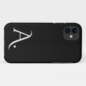 Custom with Initial Name Case-Mate iPhone Case (Achterkant (horizontaal))