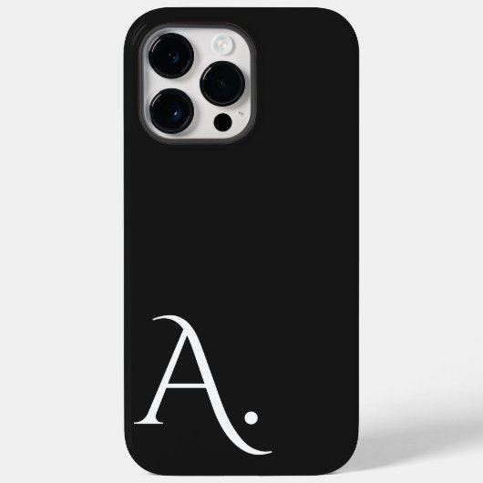 Custom with Initial Name Case-Mate iPhone Case (Achterkant)