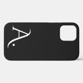 Custom with Initial Name Case-Mate iPhone Case (Achterkant (horizontaal))
