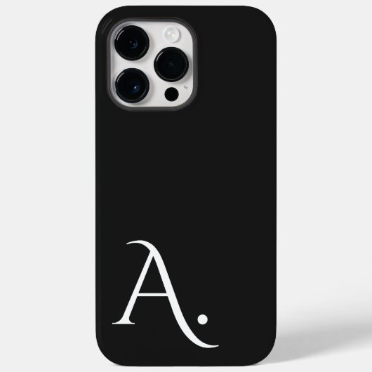 Custom with Initial Name Case-Mate iPhone Case (Achterkant)