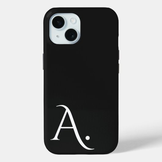 Custom with Initial Name Case-Mate iPhone Case (Achterkant)