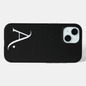 Custom with Initial Name Case-Mate iPhone Case (Achterkant (horizontaal))
