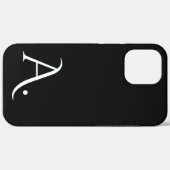 Custom with Initial Name Case-Mate iPhone Case (Achterkant (horizontaal))