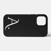 Custom with Initial Name Case-Mate iPhone Case (Achterkant (horizontaal))