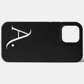 Custom with Initial Name Case-Mate iPhone Case (Achterkant (horizontaal))