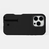 Custom with Initial Name iPhone Hoesje (Achterkant horizontaal)