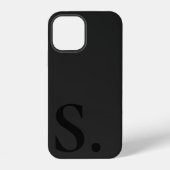 Custom with Initial Name iPhone Hoesje (Achterkant)