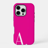 Custom with Initial Name iPhone Hoesje (Achterkant)