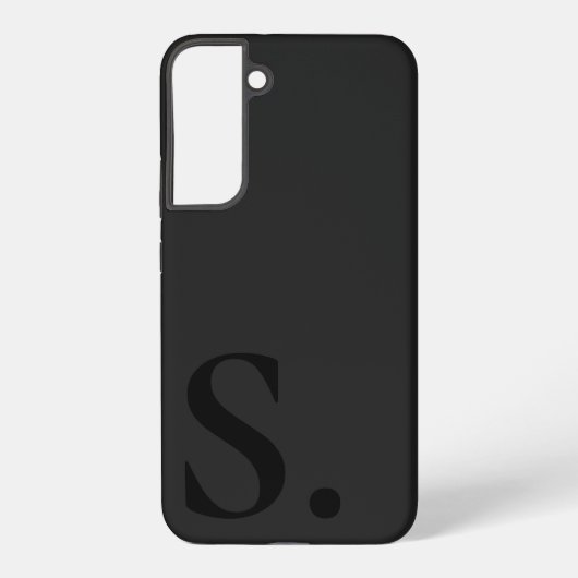 Custom with Initial Name Samsung Galaxy Hoesje (Achterkant)
