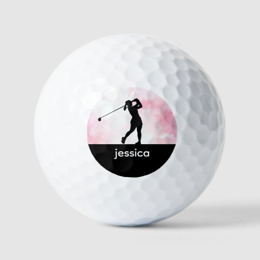 Custom Woman Golfballen (Voorkant)