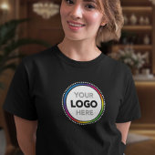 Custom Women's Business T-Shirt - Add Your Logo