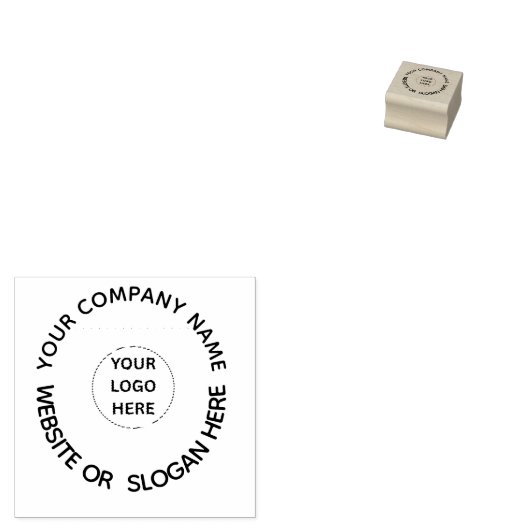 Custom Wood Art  Rubberstempel (Gestempeld)