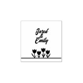 Custom Wood Art Stamp Rubberstempel (Afrduk)