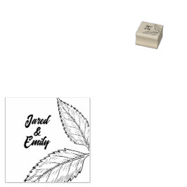 Custom Wood Art Stamp Rubberstempel