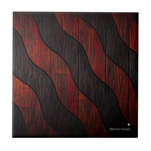 Custom Wood Texture Tegeltje (Voorkant)