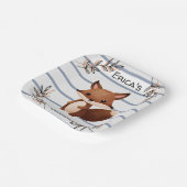 Custom Woodland Party Papier Bord - Eekhoorn (Gebogen)