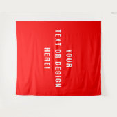 Custom XL Red Tapestry – Maak het vandaag nog van Wandkleed (Voorkant (horizontaal))