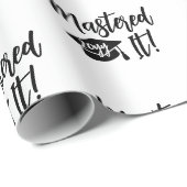 Custom Year Masters Degree Afstuderen beheerst het Cadeaupapier (Rol Hoek)