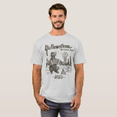 Custom Yellowstone Road Trip 2025 Family Shirt (Voorkant volledig)