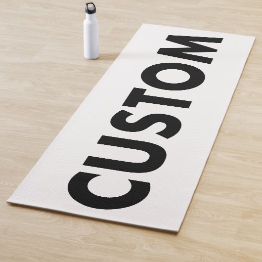 Custom Yoga Mat 1 Sided Print LANDSCAPE Orientated (In situ)