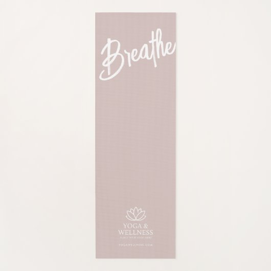 Custom Yoga Studio Mat - Business Promotion (Voorkant)