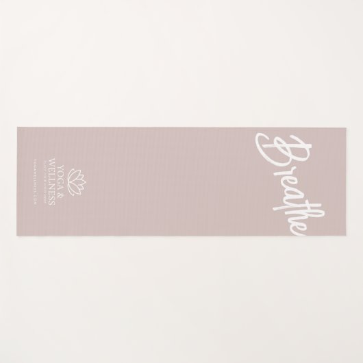 Custom Yoga Studio Mat - Business Promotion (Voorkant (horizontaal))