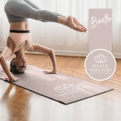 Custom Yoga Studio Mat - Business Promotion