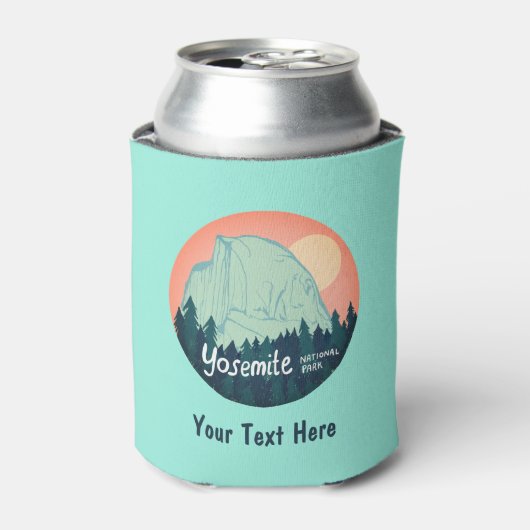 CUSTOM Yosemite National Park Half Dome Art Blikjeskoeler (Blikje Voorkant)