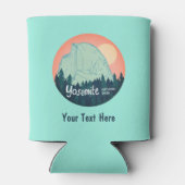 CUSTOM Yosemite National Park Half Dome Art Blikjeskoeler (Achterkant)