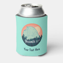CUSTOM Yosemite National Park Half Dome Art Blikjeskoeler