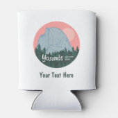 CUSTOM Yosemite National Park Half Dome Art Blikjeskoeler (Achterkant)