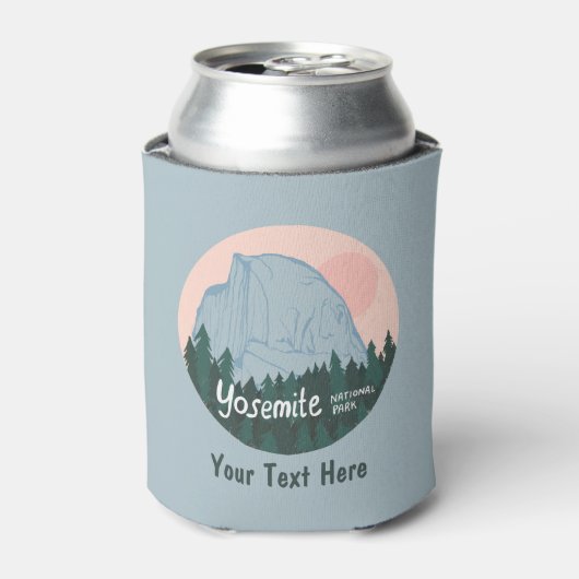 CUSTOM Yosemite National Park Half Dome Art Blikjeskoeler (Blikje Voorkant)