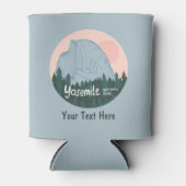 CUSTOM Yosemite National Park Half Dome Art Blikjeskoeler (Voorkant)