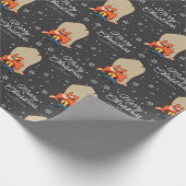 Custom Yosemite Sam Merry Kerstmis Cadeaupapier (Hoek)