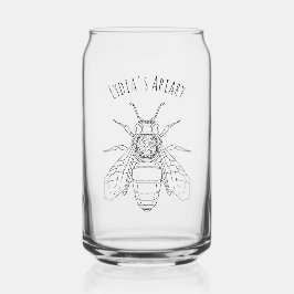 Custom Your Brand Apiary  Blikvorm Glas