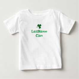 Custom Your Clan Shamrock T-shirt - Baby/peuter