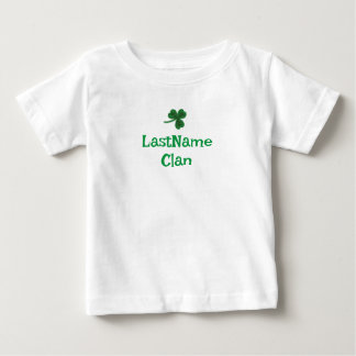 Custom Your Clan Shamrock T-shirt - Baby/peuter