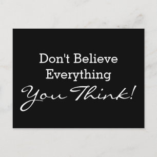 Custom your funny saying or wisdom briefkaart