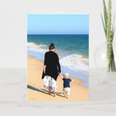 Custom Your Mom Foto Moederdag Kaart met Tekst (Achterkant)