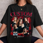 custom your own bootleg 90s rap tee photo here t-shirt