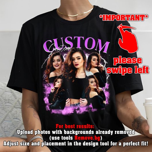 CUSTOM YOUR Own Bootleg Idea Here, bootleg T-shirt