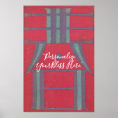 CUSTOM Yumeji Haru (Spring) Book Cover Art | Retro Poster (Voorkant)