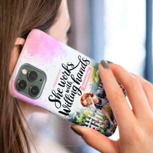 Custom Ze werkt met gewillige handen Christelijk iPhone 16 Pro Max Hoesje