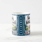 Custom Ze werkt met gewillige handen Christelijk g Koffiemok (Center)