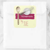 Custom Zelfgemaakt door U Stickers (Tas)