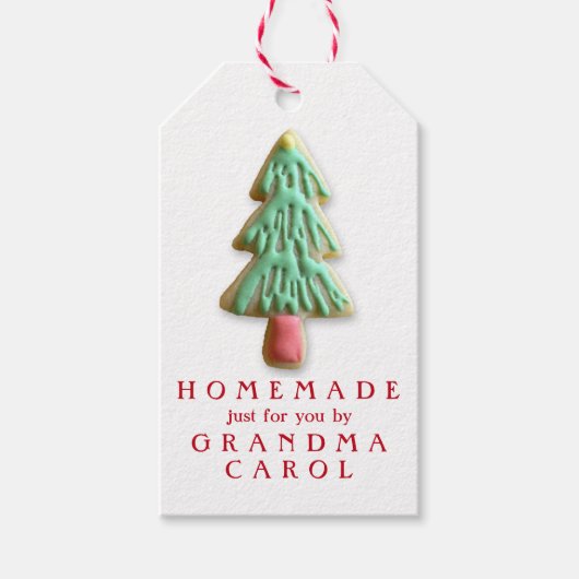 Custom zelfgemaakt speciaal voor u Kerstmis Cadeaulabel (Voorkant)