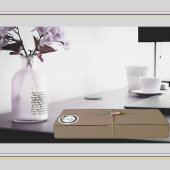 Custom zelfgemaakte dank u professionele verpakkin ronde sticker